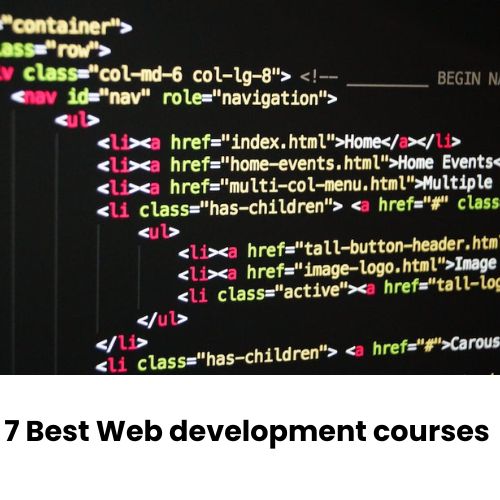 Web development course