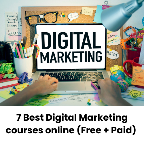 7 Best Digital Marketing Courses Online (Free + Paid) 2024 - Course Aavatar