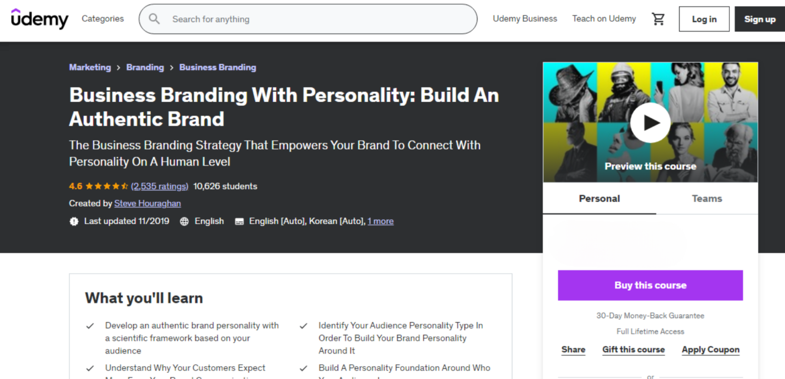 5 Best Udemy Brand Management Courses In 2024 [March]